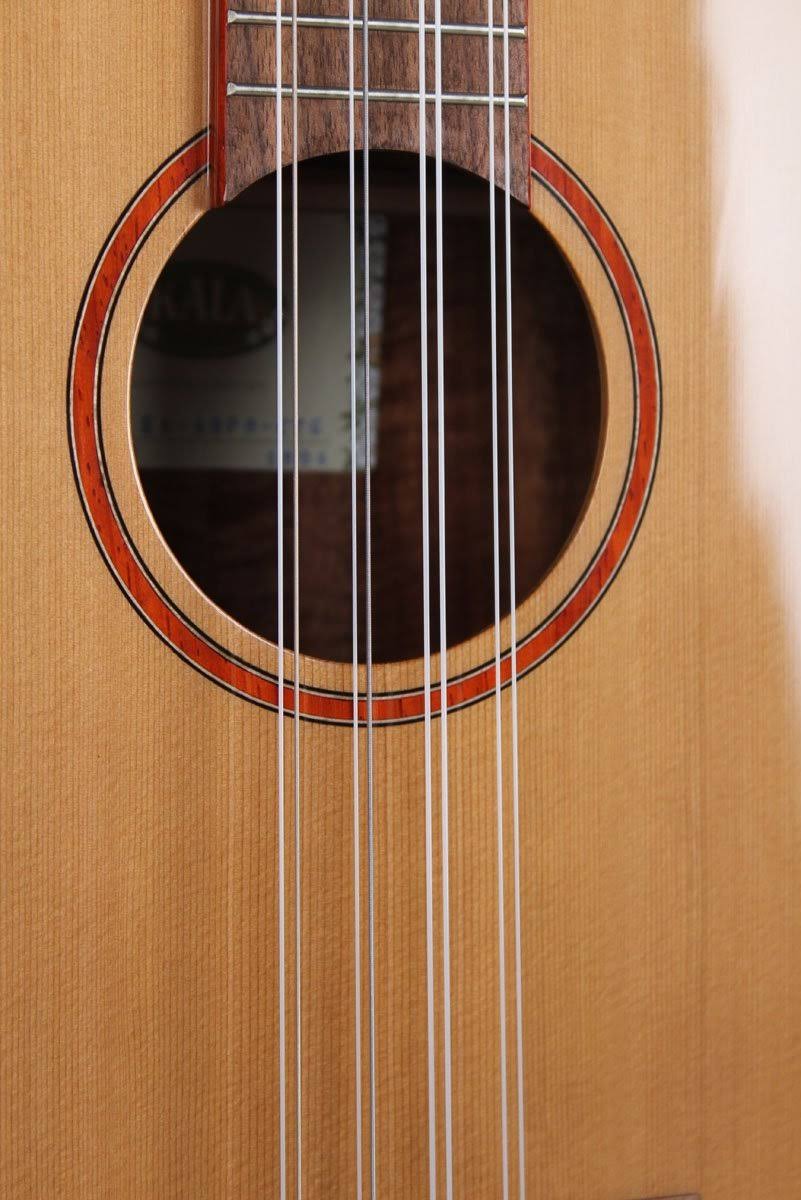 Kala KA-ABP8-CTG Solid Cedar Acacia 8 String Baritone Ukulele