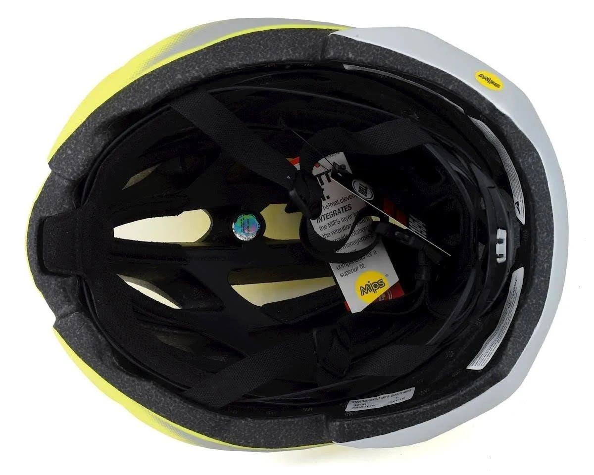 Bell Stratus MIPS Helmet 2020 - Medium (Ghost Matte/Gloss Hi-Viz Reflective)