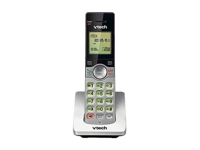 Vtech CS6949 Dect 6.0 Expandable Corded/Cordless Answering System, Silver/Black