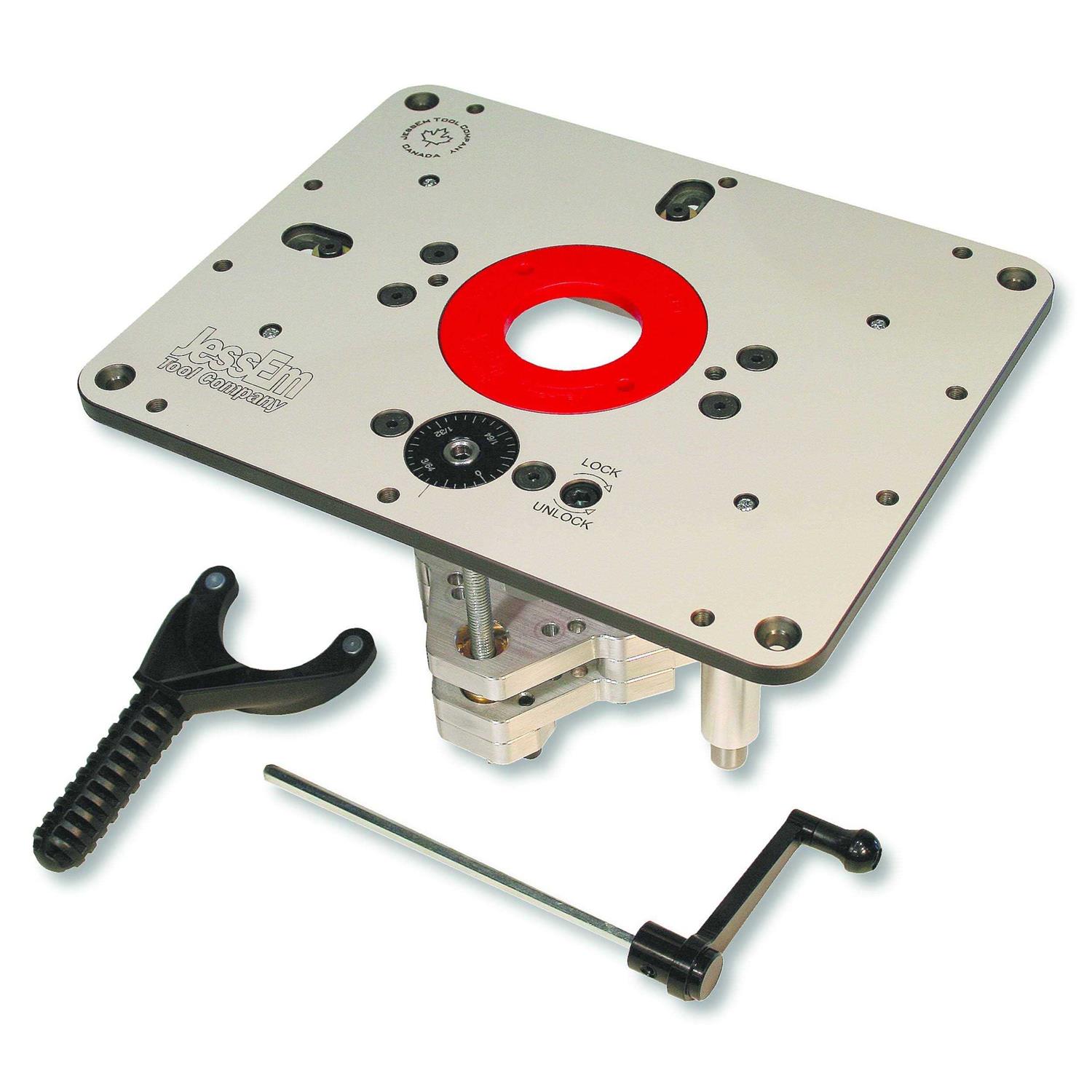 JessEm Rout-R-Lift II Router Lift for 3-1/2 Diameter Motors
