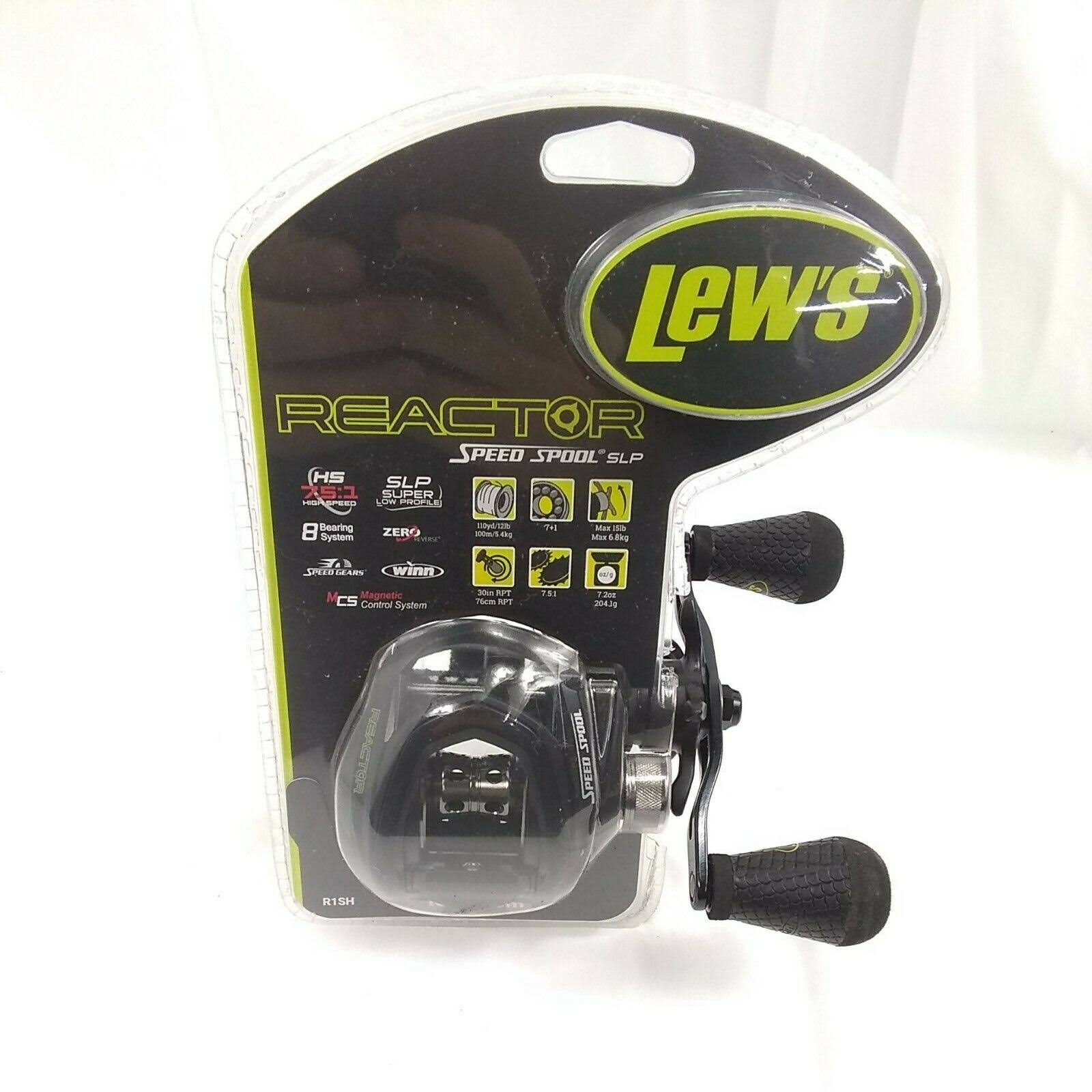 Lew&s Reactor Speed Spool Baitcast Fishing Reel - Each