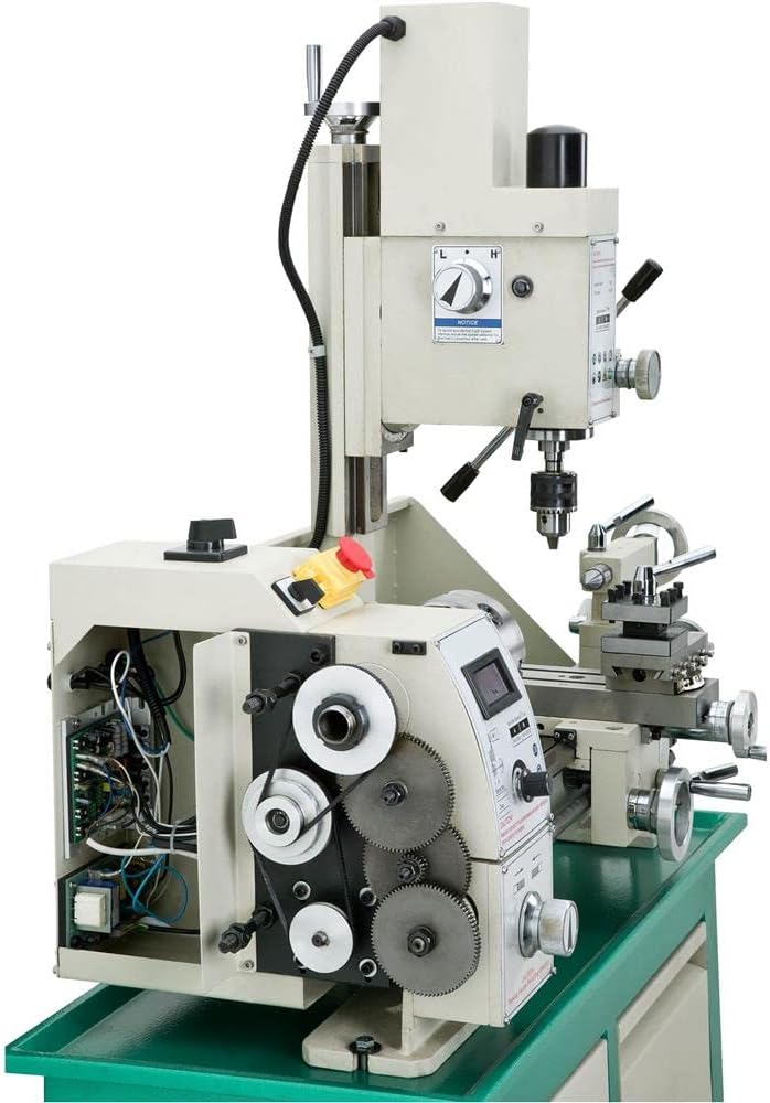 Grizzly Industrial G0769-8" x 16" Variable-Speed Combination Lathe/Mill