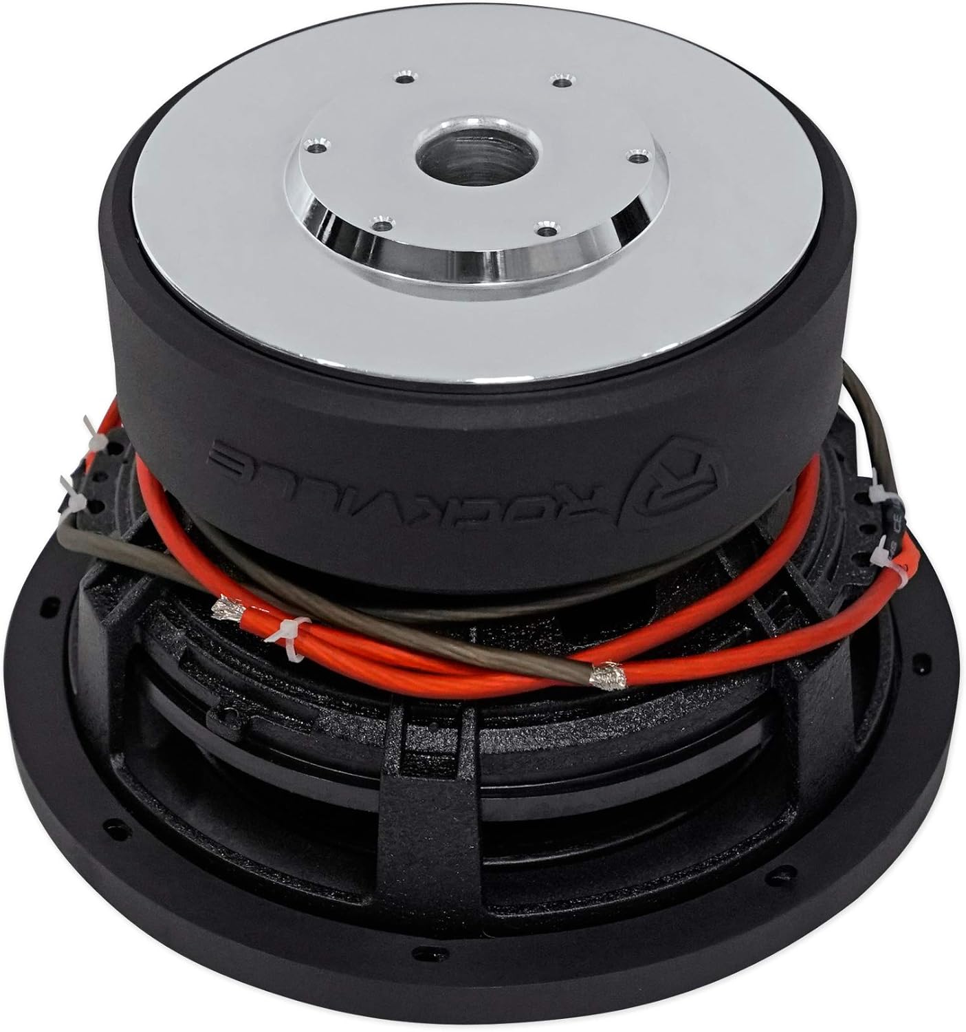 Rockville W10K9D4 10" 3200 Watt Car Audio Subwoofer+Mono Amplifier+Amp Kit