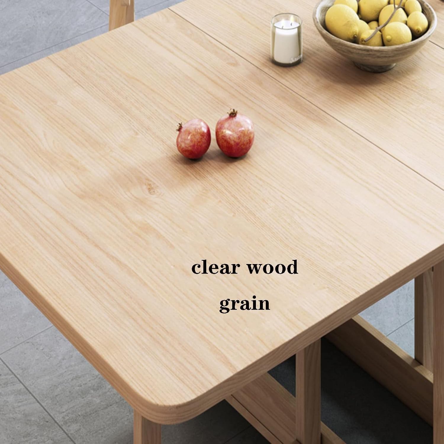 Extendable Dining Table, Solid Wood Drop Leaf Table, Folding Dining Table, Compact Dining Room Table with Storage Drawer, Space Saving Versatile Kitchen Table, 1.4M