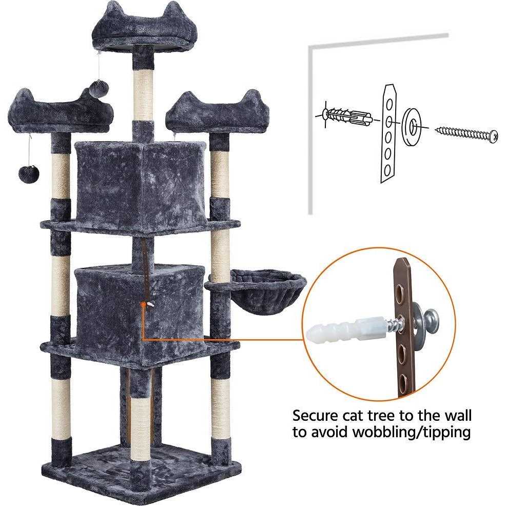 Yaheetech Multi-Level Cat Tree - Pet Supplies online store