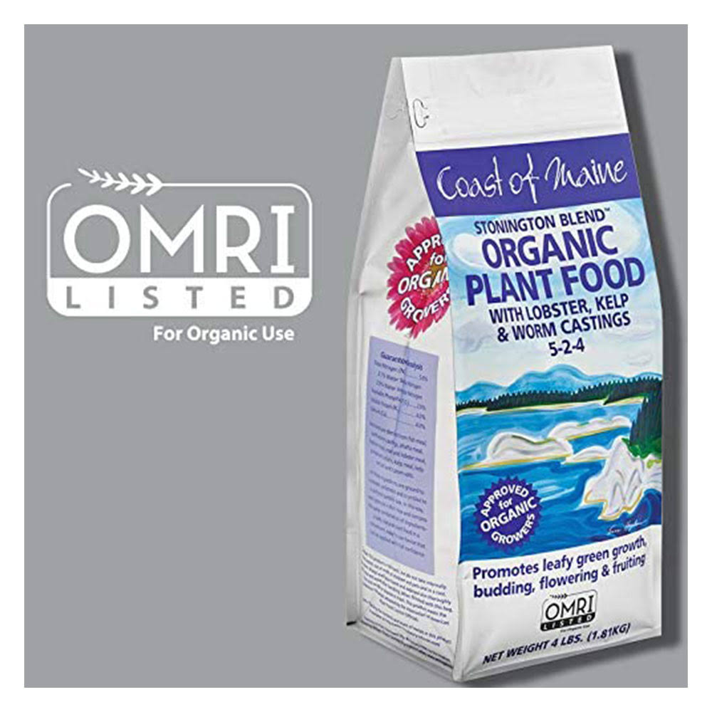 Coast of Maine Organic Stonington Blend Plant Food, 4 Pound Bag (8 Pack) at Spreetail (VMinnovations | VM Express)