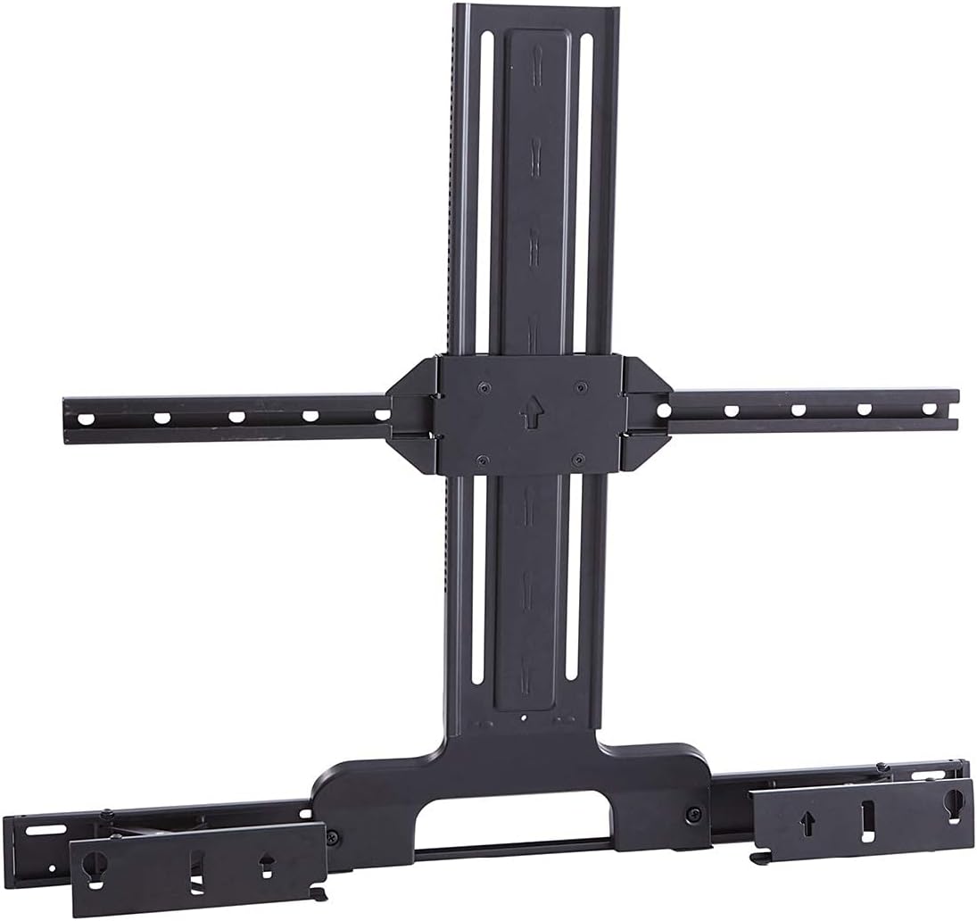 Sanus Soundbar TV Mount Designed for Sonos Arc Sound bar - Height & Depth Adjustable for Dolby Atmos - Universal Compatibility Other TV Mounts - Easy Assembly -OSSATM