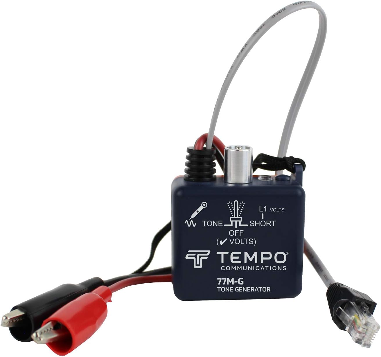 TEMPO Communications 601K-G Tone and Probe Kit �C Tone Tracing Kit �C Includes Tone Probe and Tone Generator (formerly Greenlee Communications)