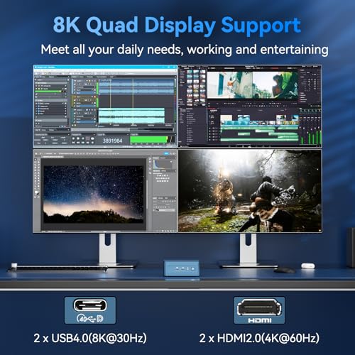 GEEKOM IT13 Mini PC 2025 Edition, Intel 13th Gen i9-13900HK (3-Year Quality Support), 32GB RAM/1TB NVMe SSD, NUC13 Mini Desktop Computer Windows 11 Pro for Home & Office | 8K UHD, USB4, WiFi 6E, BT5.2