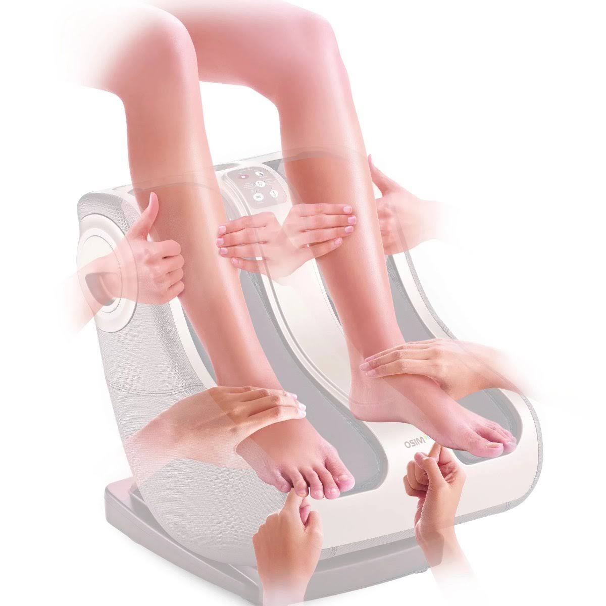 Osim Uphoria Warm, 5-in-1 All-Encompassing Foot u0026 Calf Massager with Warmth