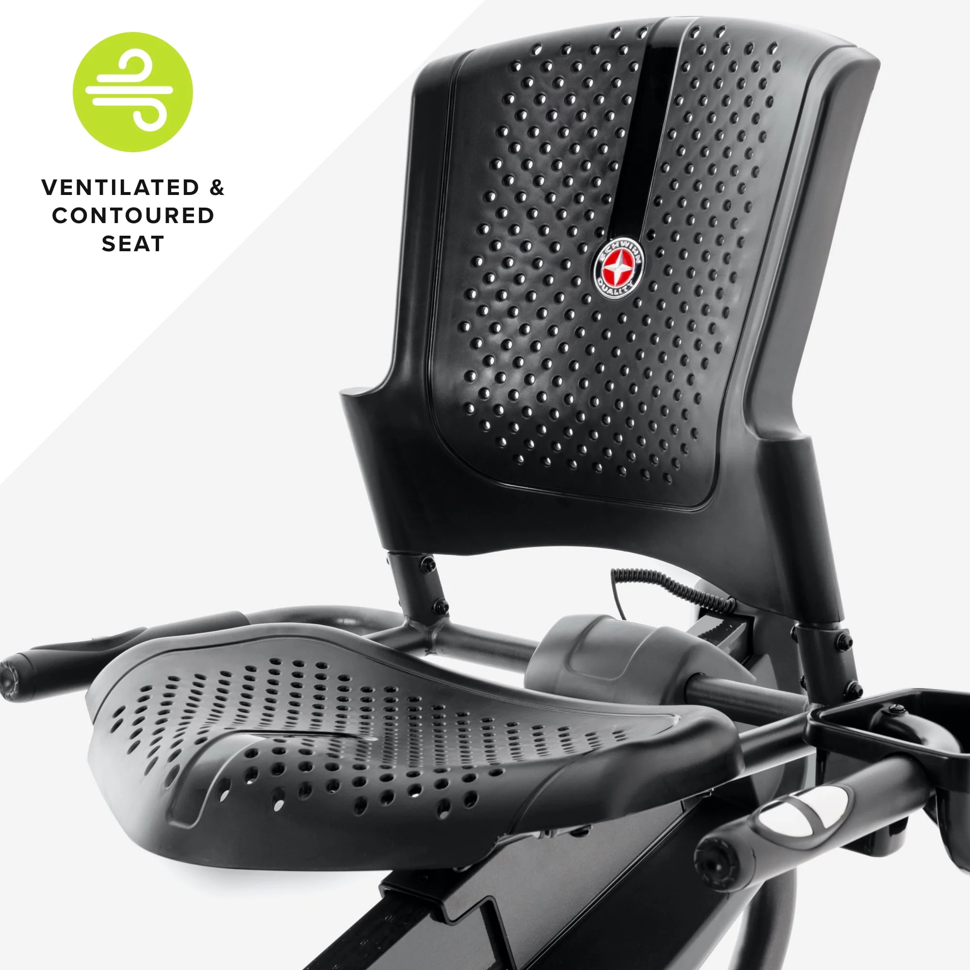 Schwinn 230 Recumbent Exercise Bike with Explore the World and Zwift Compatibility