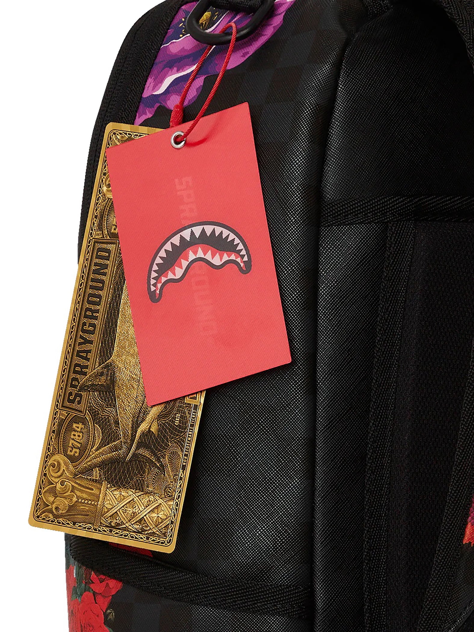 Sprayground Snakes On a Bag Backpack, Black