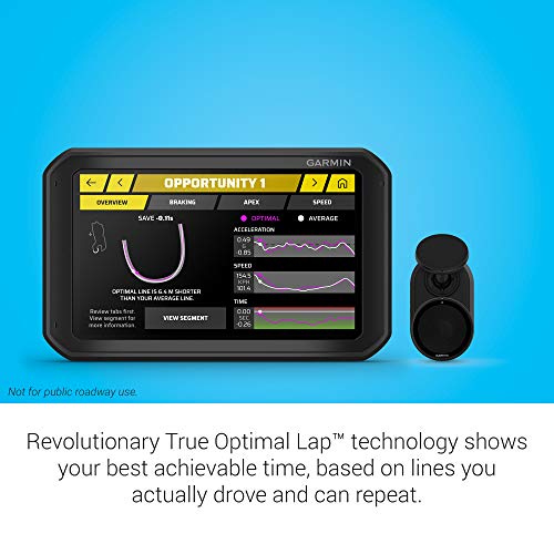 Garmin Catalyst, Driving Performance Optimizer with Real-time Coaching and Immediate Track Session Analysis, for Motorsports and High Performance Driving (010-02345-00) , Black , 6.95 inch