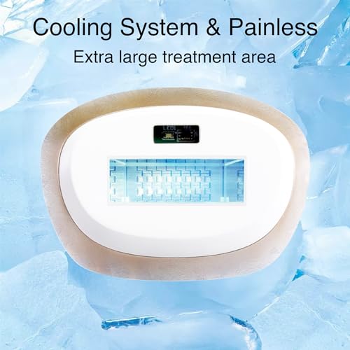 810nm Diode Laser Hair Removal for Women and Men, The FDA-cleared Home-Use Device, Permanent Reduction in Hair Regrowth, V4S for Skin Tone 1-5, Wide-Angle 15 Mins Hair Removal for Face, Body