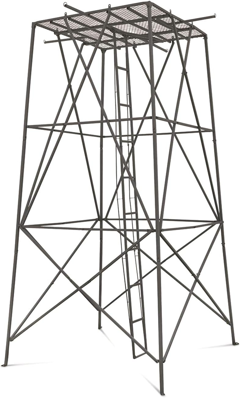 Guide Gear 10' Elevated Hunting Tower Platform Climbing Ladder Stand
