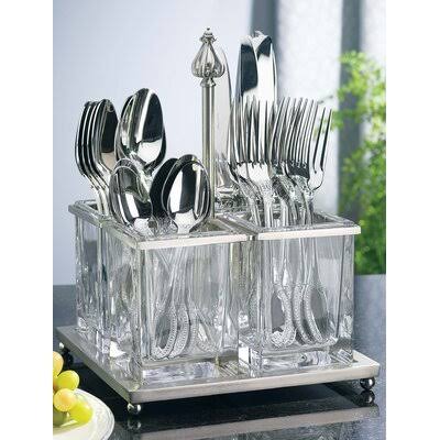 Somerset Flatware Caddy Godinger Silver Art Co