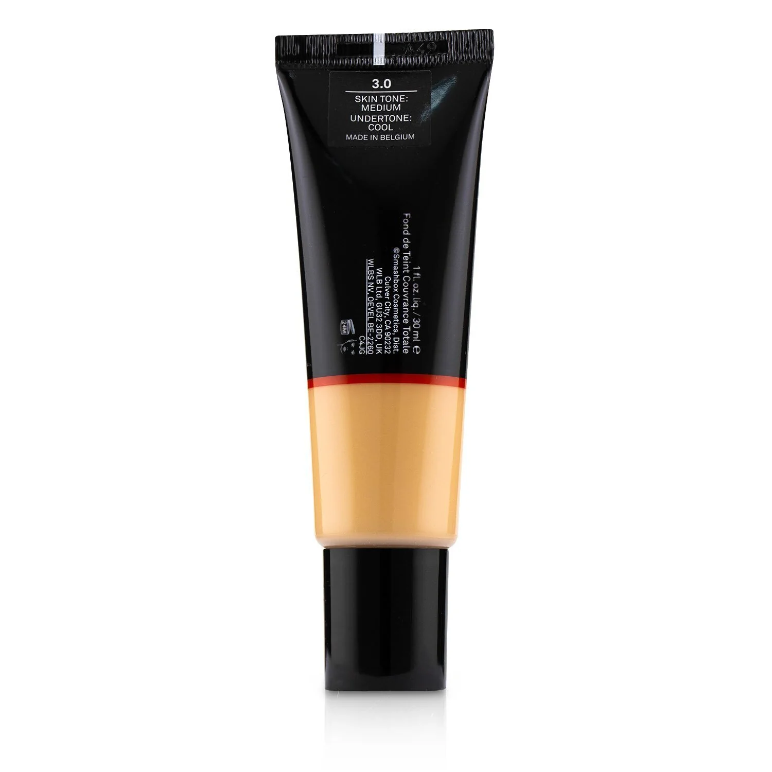 Smashbox Studio Skin Full Coverage 24 Hour Foundation - # 1 Fair With Cool Peach Undertone  30ml/1oz