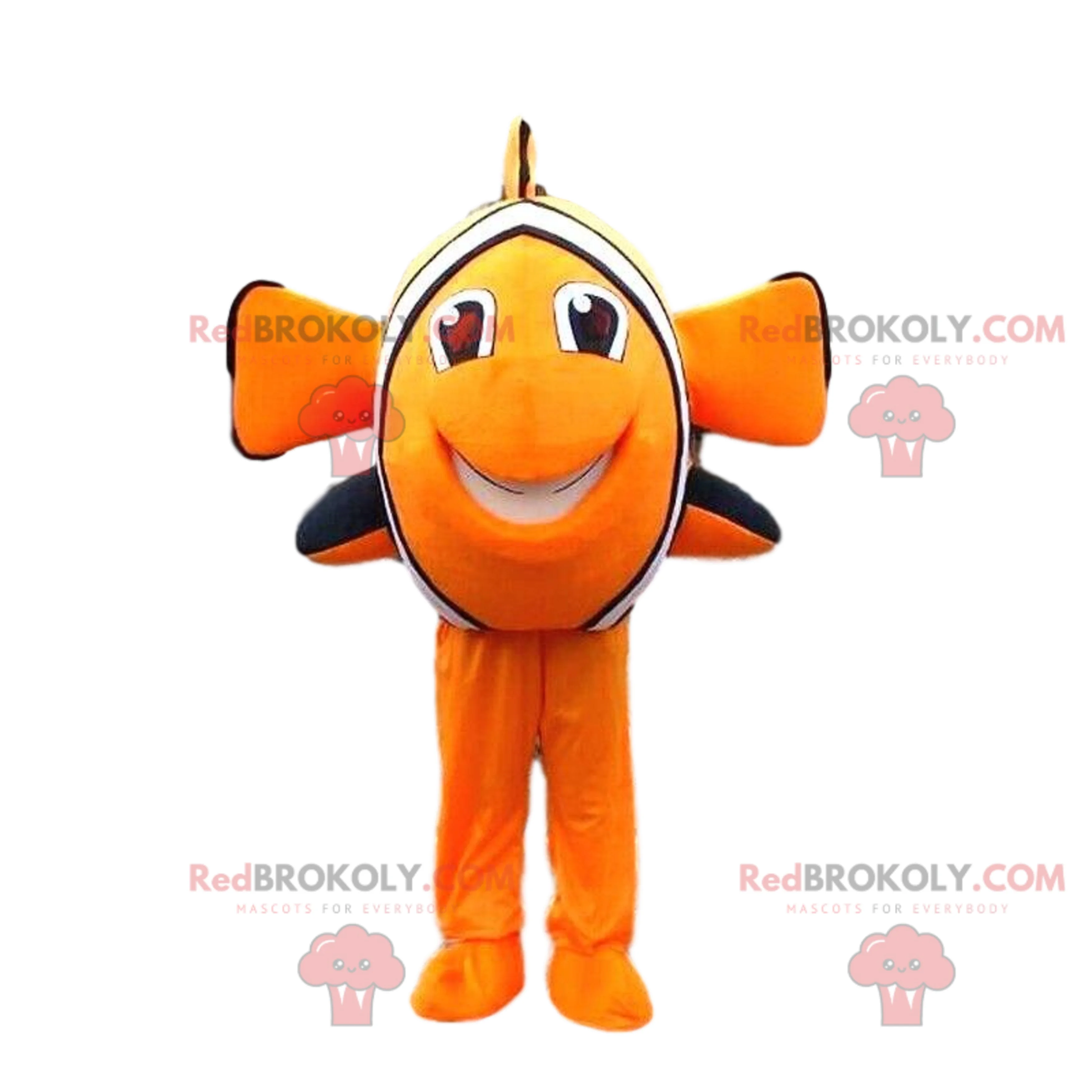 Nemo mascot, the famous cartoon clownfish