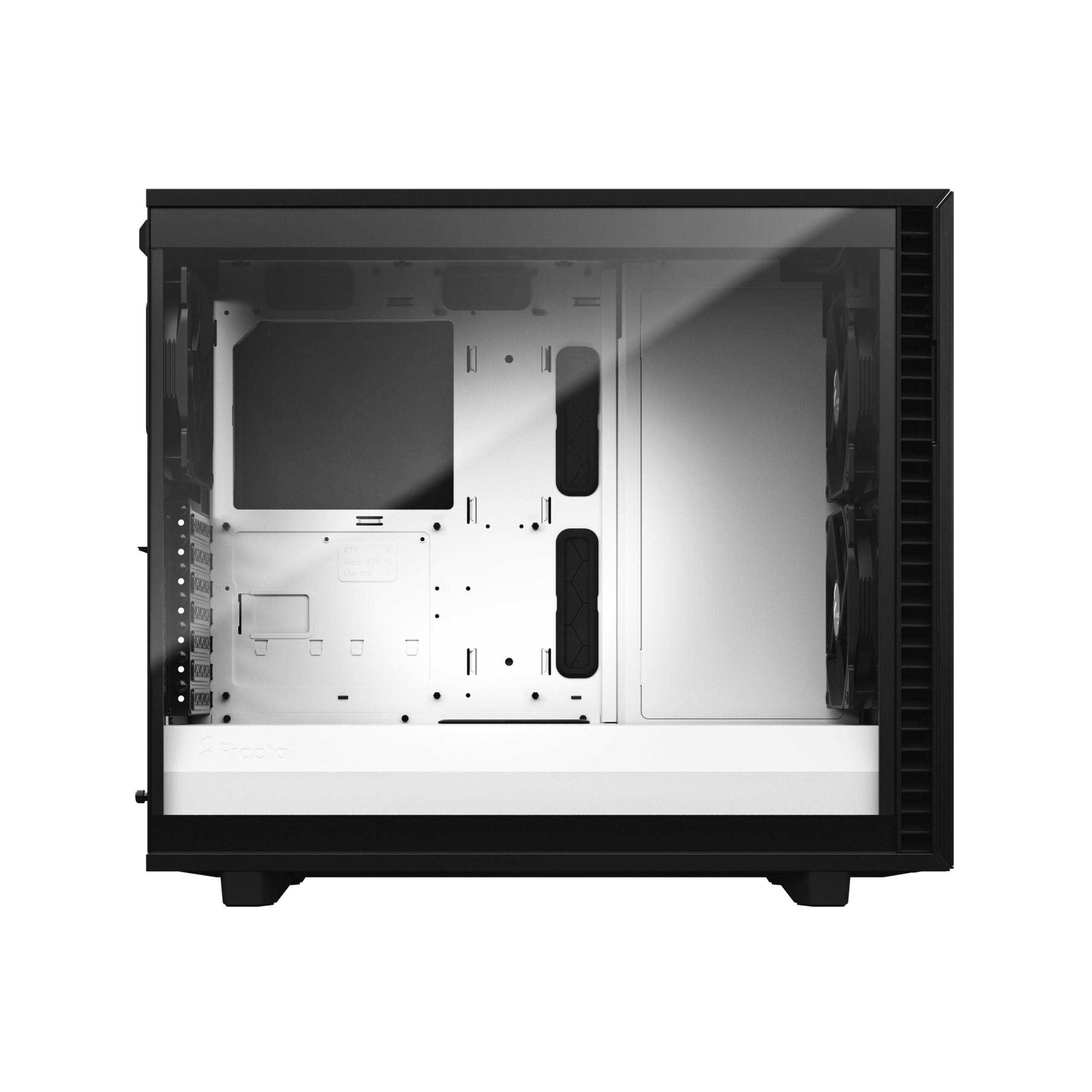 Fractal Design Define 7 Black White TG Clear Mid-Tower Computer Case