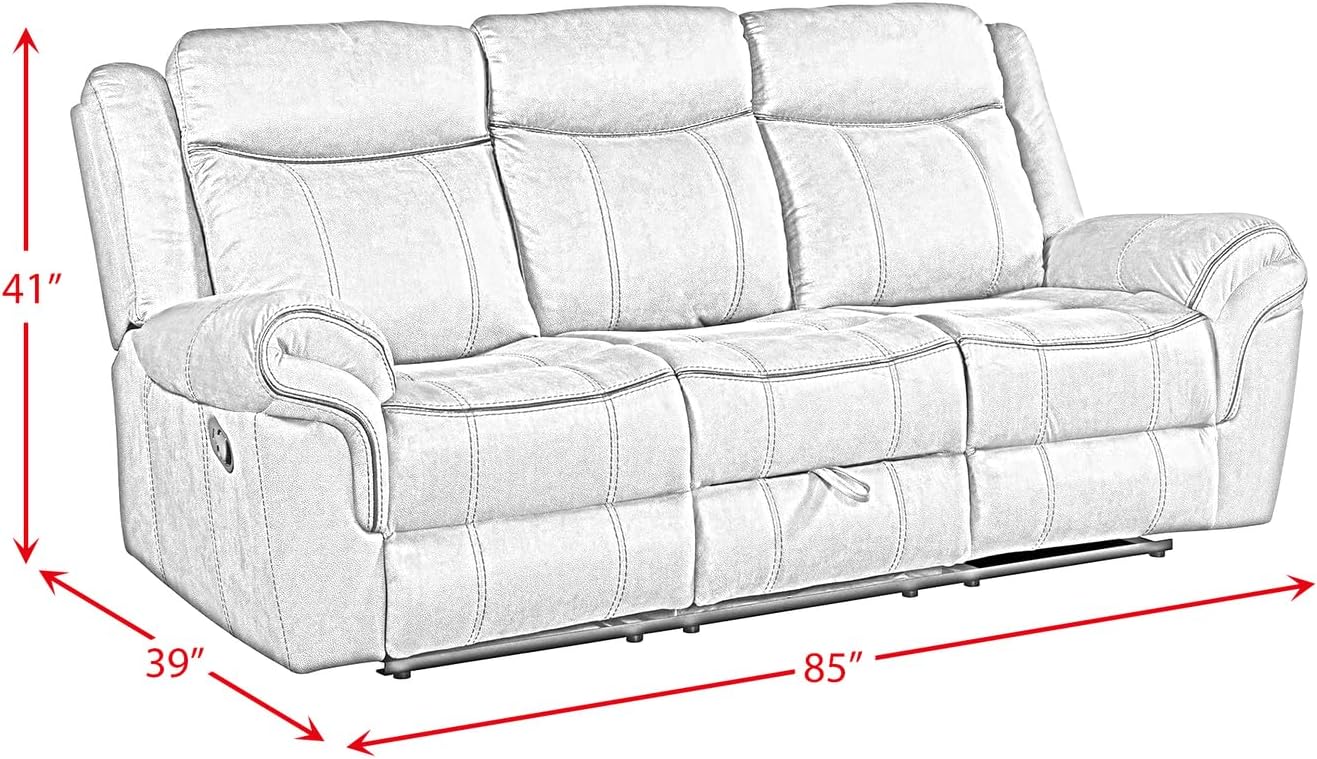 Picket House Furnishings Tasso 2PC Living Room Set in T101 Brown-Sofa & Loveseat