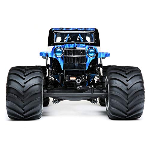 Losi RC Truck LMT 4 Wheel Drive Solid Axle Monster Truck RTR Battery and Charger Not Included Grave Digger LOS04021T1