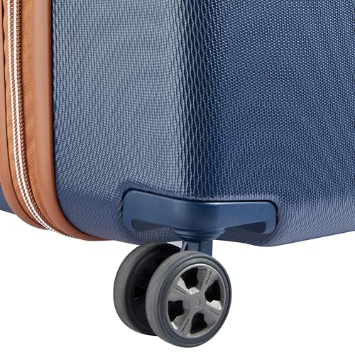DELSEY PARIS Chatelet Air 2.0 Hardside Luggage with Spinner Wheels, Angora, Checked-Large 28 Inch