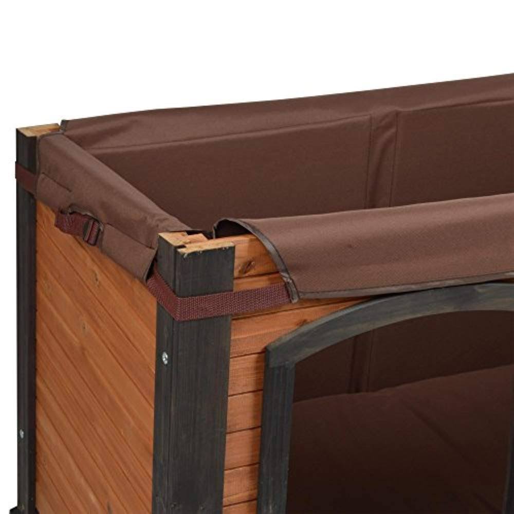 Precision Pet Extreme Log Cabin Large