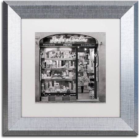 Trademark Art Alan Blaustein &Dolci E Cantine& Contemporary Matted Framed Art