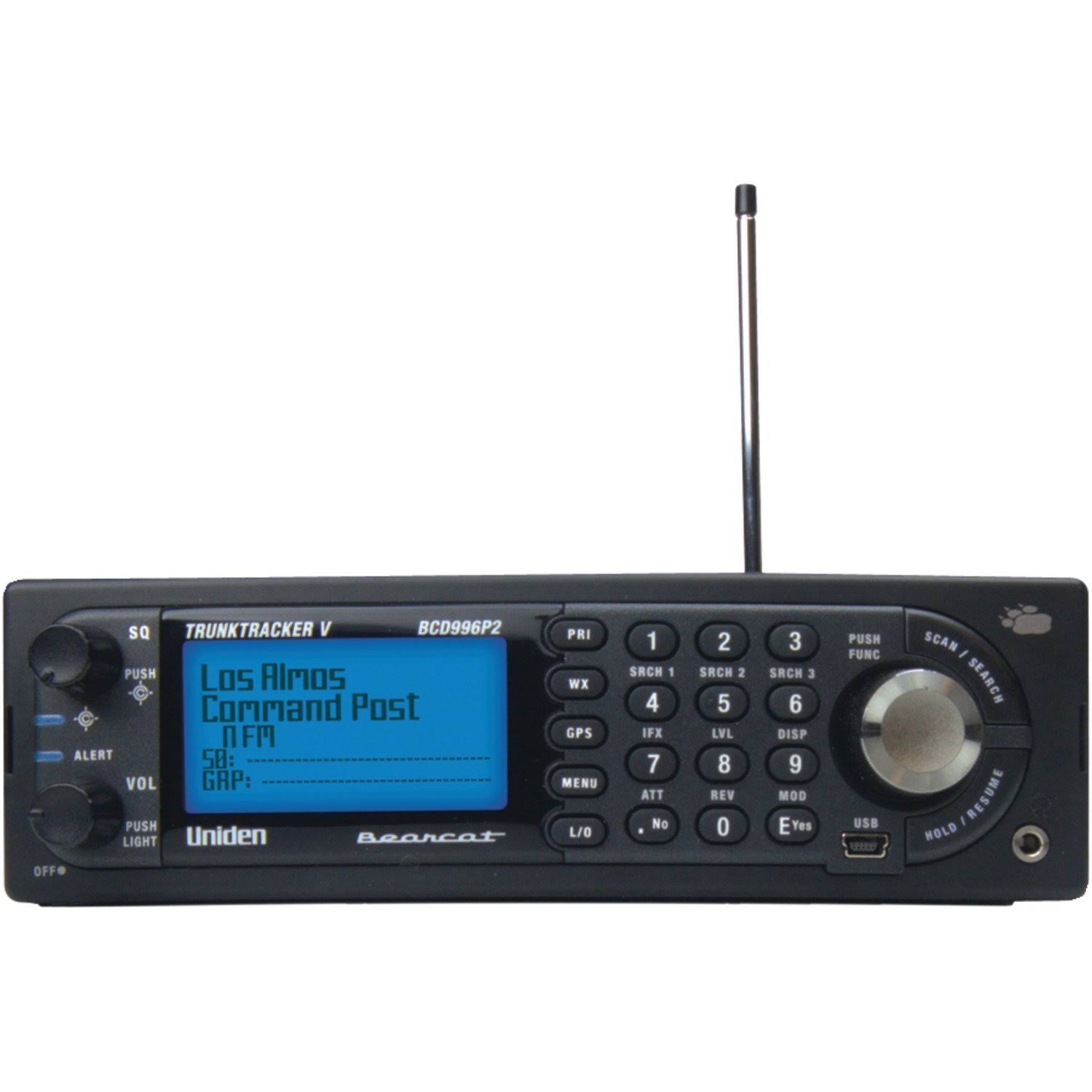 Uniden BCD996P2 TrunkTracker V Digital Mobile Scanner