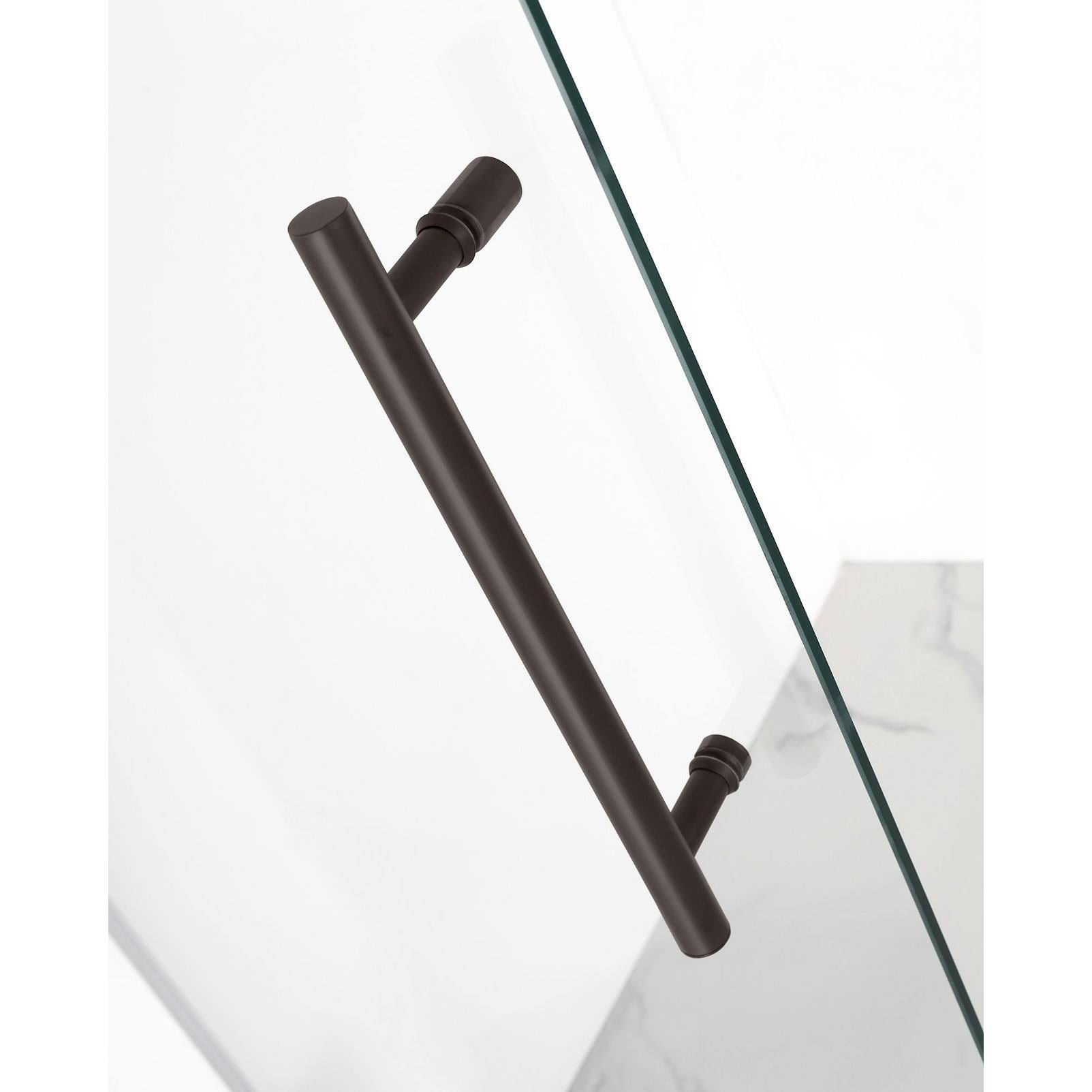 Aston SEN988-CH-38-10 Chrome Aquadica 38x22 x 38x22 x 72x22 Completely Frameless Square Shower Enclosure