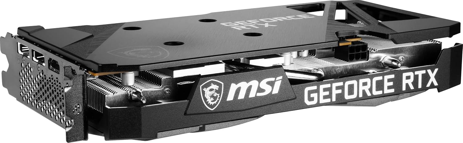 MSI Gaming GeForce RTX 3050 8GB GDRR6 128-Bit HDMI/DP PCIe 4 Torx Twin Fans Ampere OC Graphics Card (RTX 3050 Ventus 2X 8G OCV1)
