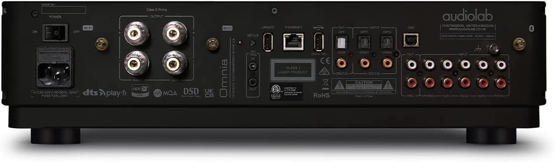 Audiolab Omnia All-in-One Music System (Black)