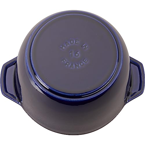 Staub Cast Iron 1.5-qt Petite French Oven - Matte White, Made in France