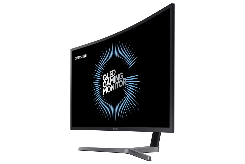SAMSUNG 27" Curved QLED Gaming Monitor with Quantum Dot (2560 x 1440) Monitor LC27HG70QQNXZA