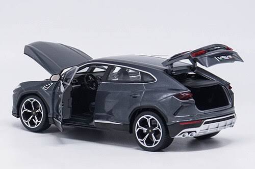 Lamborghini Urus Grey 1/18 Diecast Model Car by Bburago, Gray