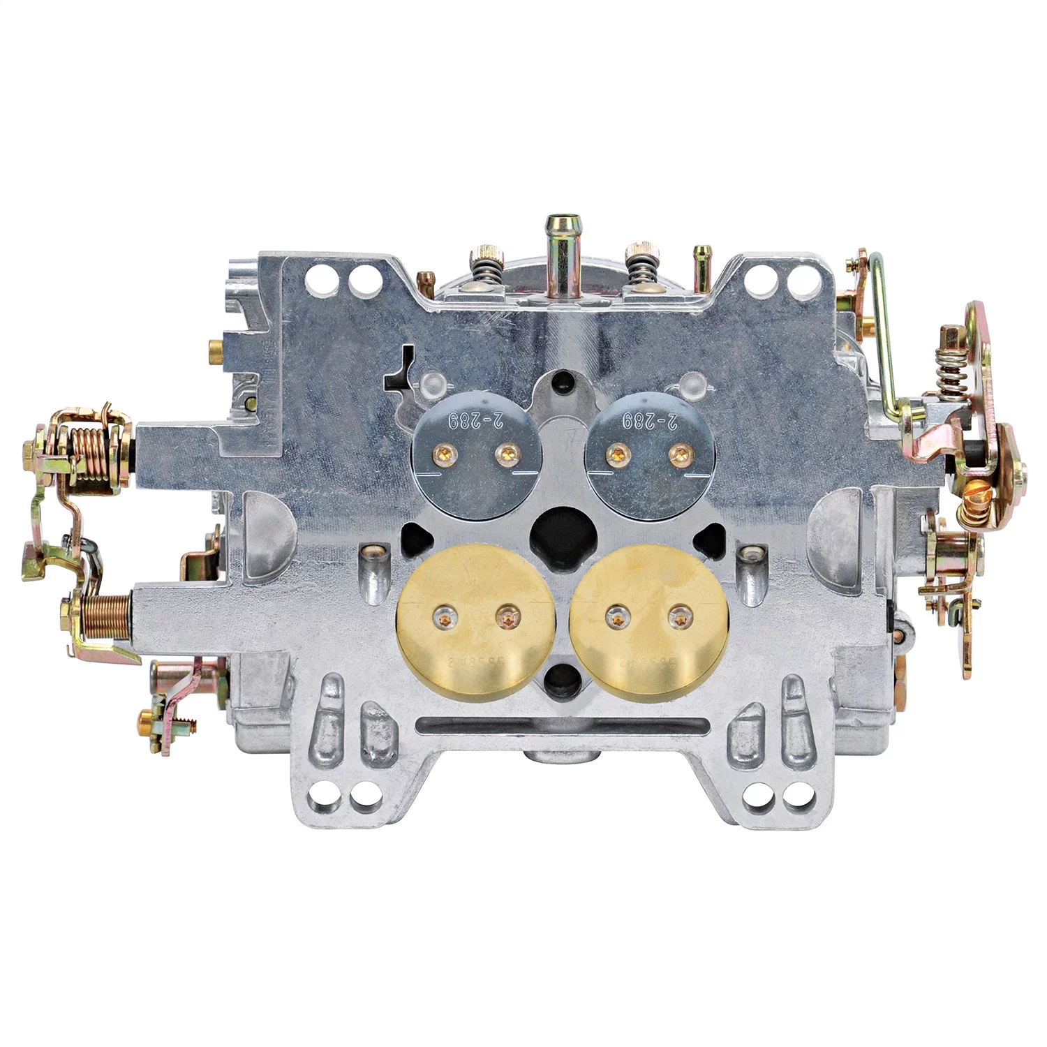 Edelbrock 1905 AVS2 Series Carburetor; 650 cfm; Square Flange; Non-EGR; Manual Choke; Satin;