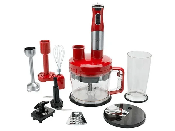 Wolfgang Puck 7-in-1 Immersion Blender with 12-Cup Food Processor Model
