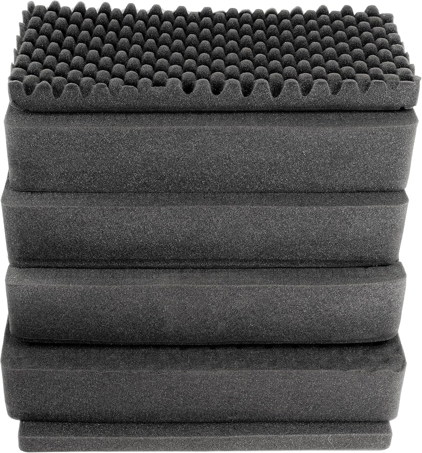 19.7 Tall Protective Roller Gear Case, Water & Shock Resistant with Foam
