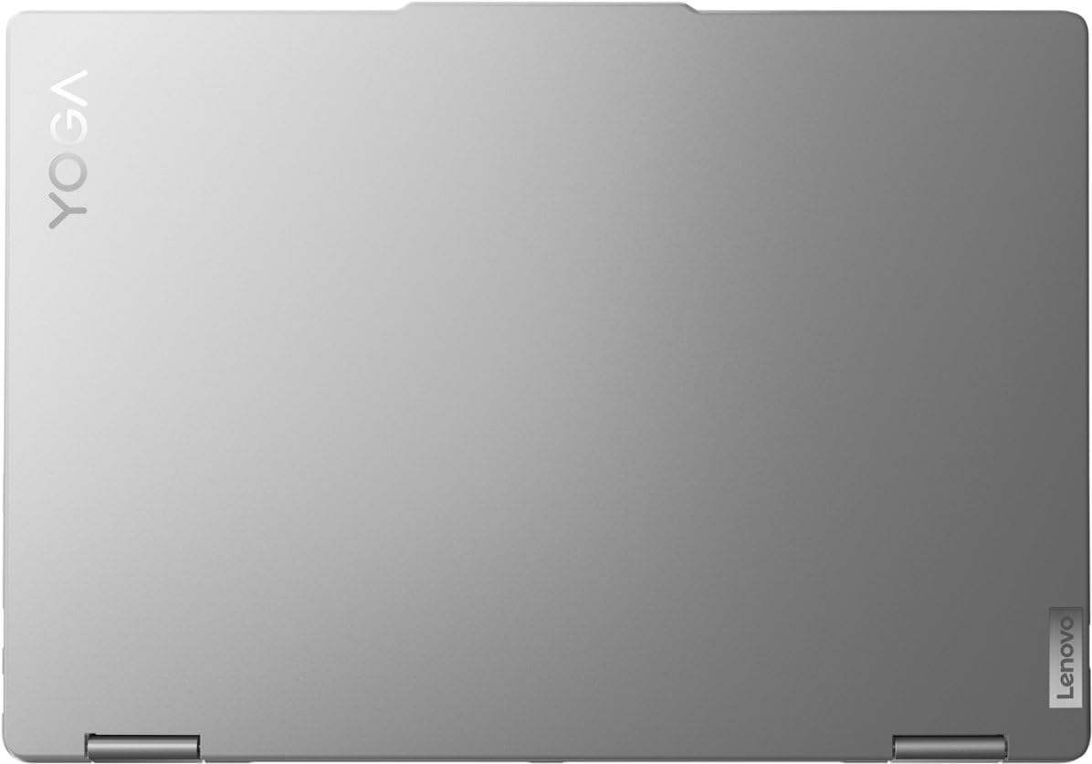 Lenovo Yoga 7 16" WUXGA 2 in 1 Touch Screen Laptop | AMD Ryzen 5 7535U | AMD Radeon 660M | 8GB RAM DDR5| 512GB SSD | Backlit | Fingerprint | Windows 11 Home | with Microsoft Office 365 Personal, Grey