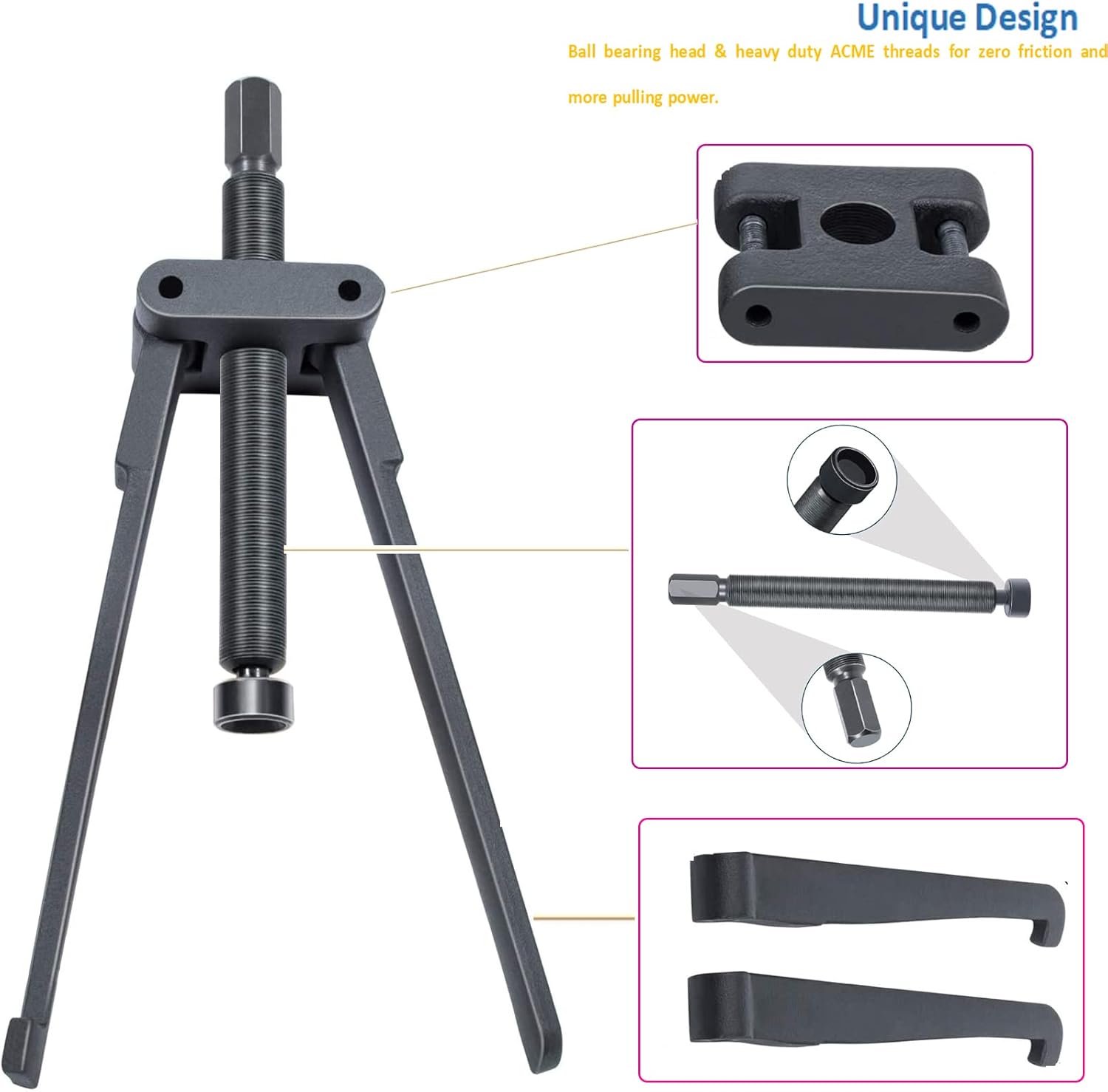 Lower Bearing Carrier Puller Fits for Yamaha Johnston Evinrude Mercury Honda and Mercruiser