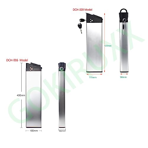 Folding Ebike Battery 48V 10.4Ah 12Ah 13Ah 14Ah 15Ah 17.5Ah Electric Bike Lithium Battery for 350W 450W 500W 750W Built-in Foldable Bicycle Li-ion Battery Pack Replaceable