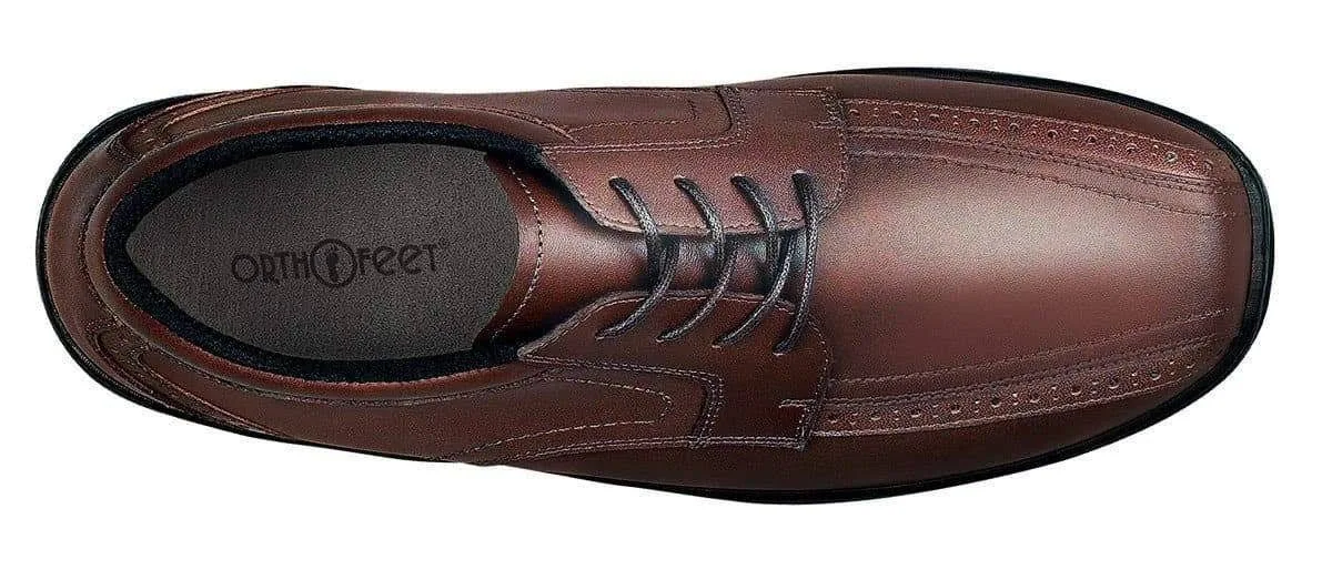 Orthofeet Men&s Gramercy, Size: 8, Brown