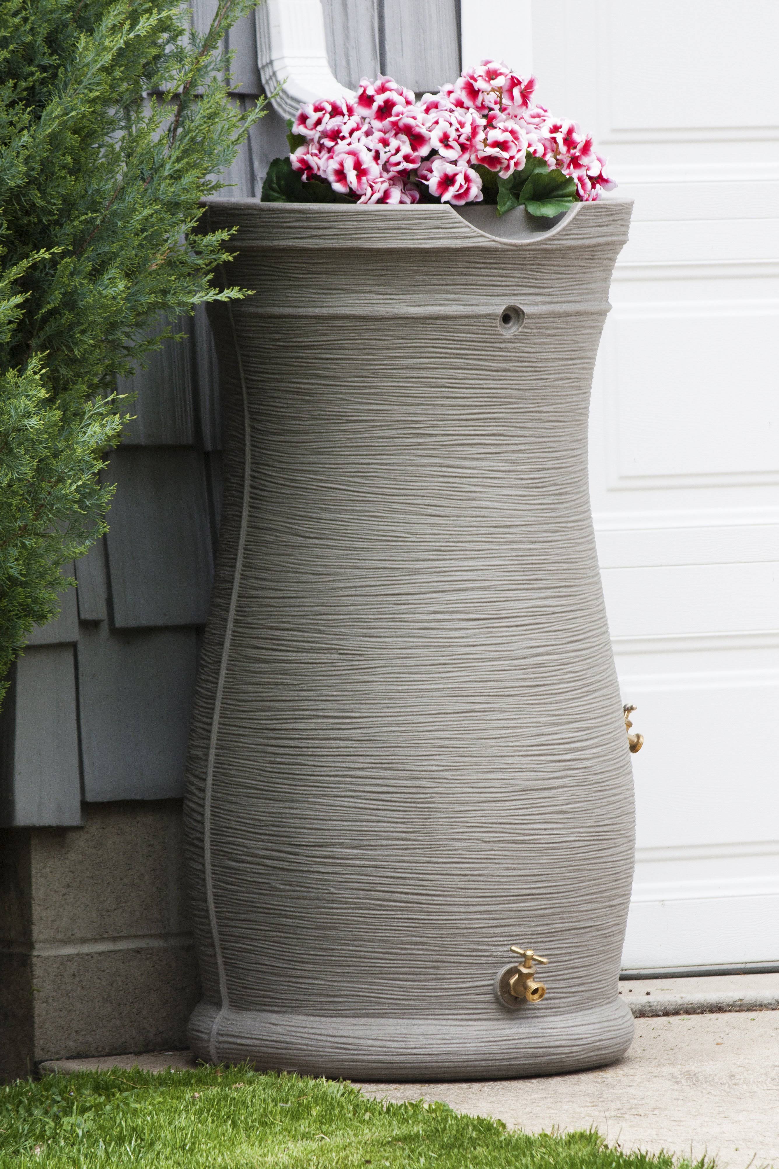 Impressions Capri 50 Gallon Rain Barrel Good Ideas Color: Greige