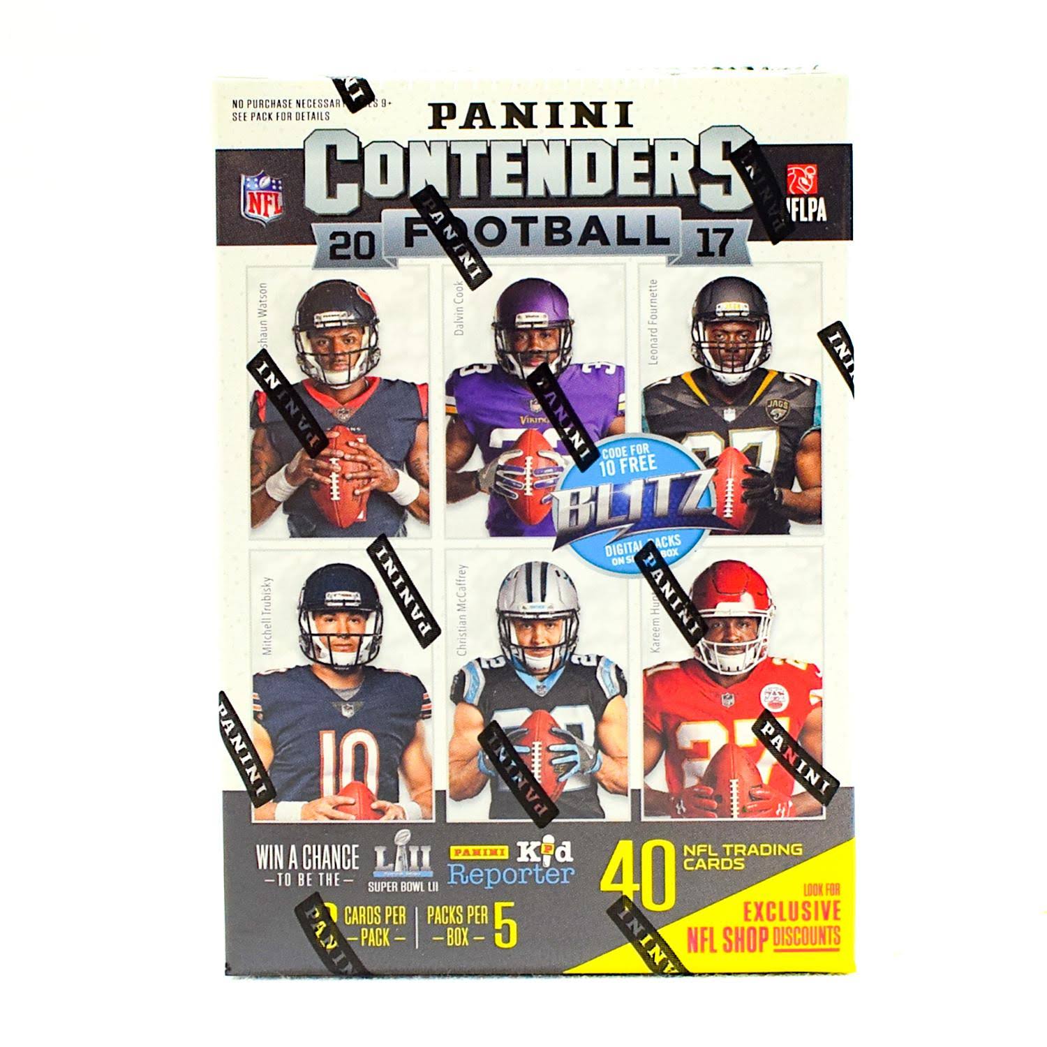 2017 Panini Contenders Football 5-Pack Blaster Box