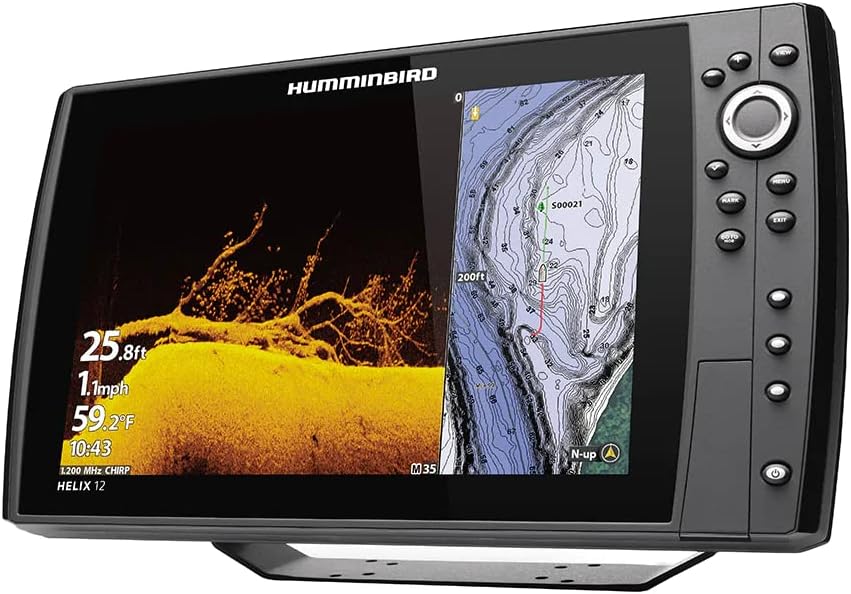 Humminbird 411440-1CHO Helix 12 Chirp MEGA DI+ GPS G4N CHO