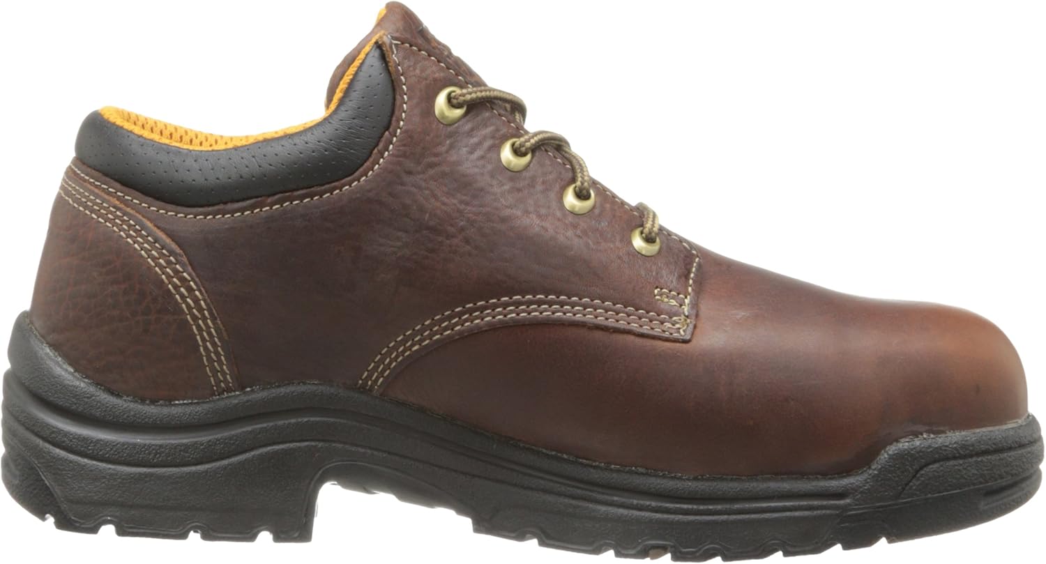 Timberland PRO mens Titan? Safety Toe Oxford industrial and construction shoes, Haystack Brown, 9.5 US