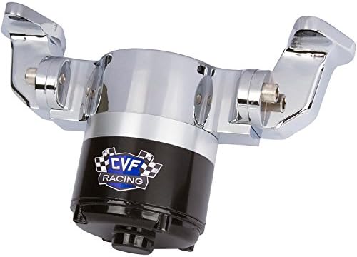 Chevy Small Block Electric Water Pump - 35 GPM, Chrome Aluminum, 283, 327, 350, 400, SBC