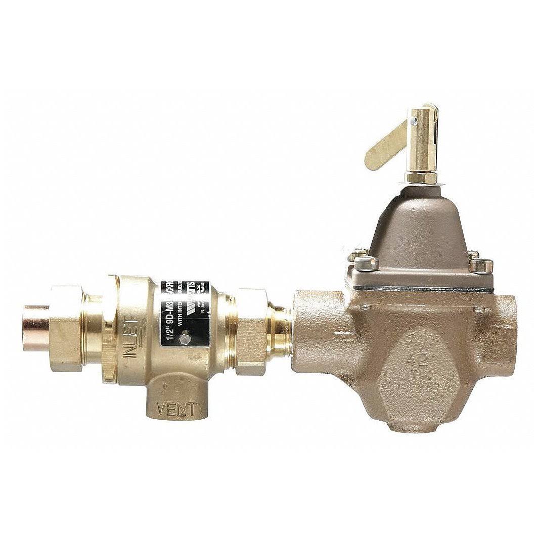 Watts B911S-M3 Comb Fill Valve/Backflow Preventor,1/2In