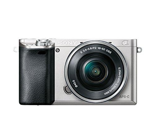 Sony Alpha a6000 Mirrorless Digitial Camera 24.3MP SLR Camera with 3.0-Inch LCD (Black) w/ 16-50mm Power Zoom Lens (Renewed)