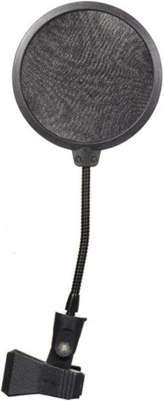 Audio Technica AT2040 Mic 20 Series Front Address Dynamic Mic + Tripod Base Mic Stand with Boom + Pop Filter + Microphone Cable - Top Value